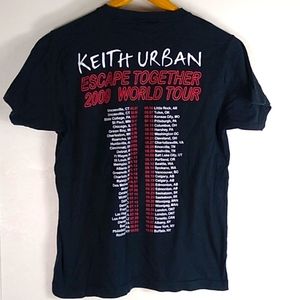 Keith Urban Concert T Shirt M 2009
